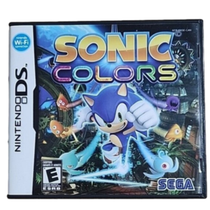 Sonic Colors (Nintendo DS, 2010) With All 3 Manuals